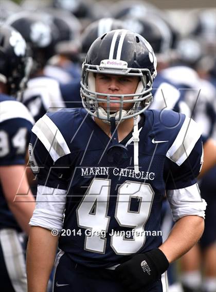 Thumbnail 2 in Rancho Cotate @ Marin Catholic (CIF NCS D3 Semifinal) photogallery.