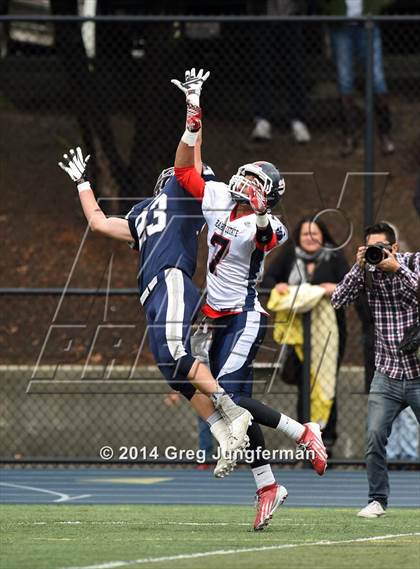 Thumbnail 3 in Rancho Cotate @ Marin Catholic (CIF NCS D3 Semifinal) photogallery.