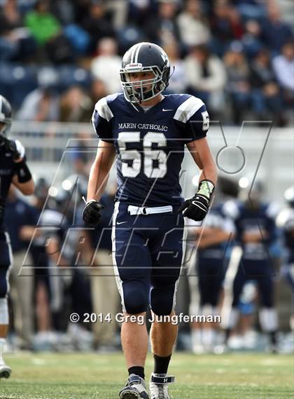 Thumbnail 1 in Rancho Cotate @ Marin Catholic (CIF NCS D3 Semifinal) photogallery.