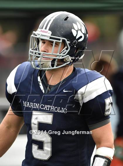 Thumbnail 2 in Rancho Cotate @ Marin Catholic (CIF NCS D3 Semifinal) photogallery.