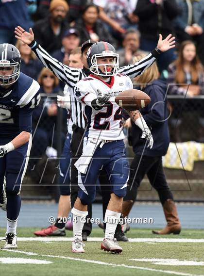 Thumbnail 2 in Rancho Cotate @ Marin Catholic (CIF NCS D3 Semifinal) photogallery.