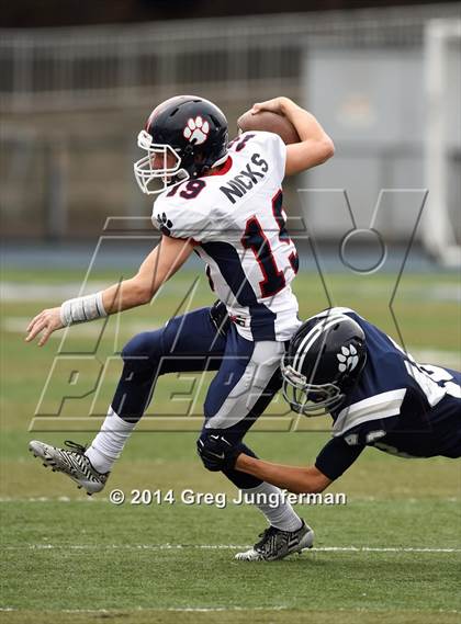 Thumbnail 3 in Rancho Cotate @ Marin Catholic (CIF NCS D3 Semifinal) photogallery.