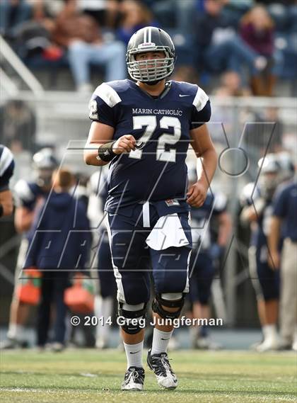 Thumbnail 3 in Rancho Cotate @ Marin Catholic (CIF NCS D3 Semifinal) photogallery.