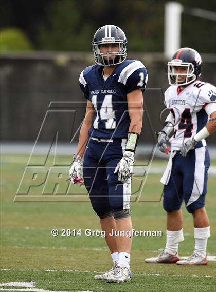 Thumbnail 1 in Rancho Cotate @ Marin Catholic (CIF NCS D3 Semifinal) photogallery.