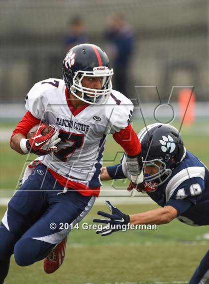 Thumbnail 3 in Rancho Cotate @ Marin Catholic (CIF NCS D3 Semifinal) photogallery.