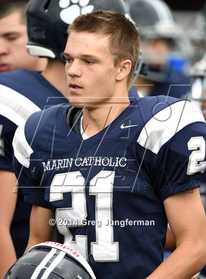 Thumbnail 1 in Rancho Cotate @ Marin Catholic (CIF NCS D3 Semifinal) photogallery.