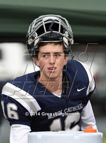 Thumbnail 2 in Rancho Cotate @ Marin Catholic (CIF NCS D3 Semifinal) photogallery.