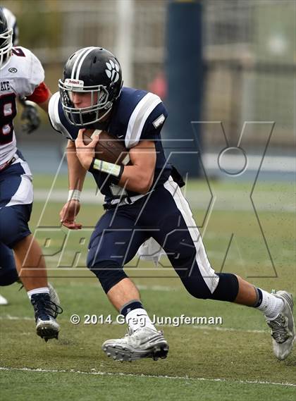 Thumbnail 2 in Rancho Cotate @ Marin Catholic (CIF NCS D3 Semifinal) photogallery.