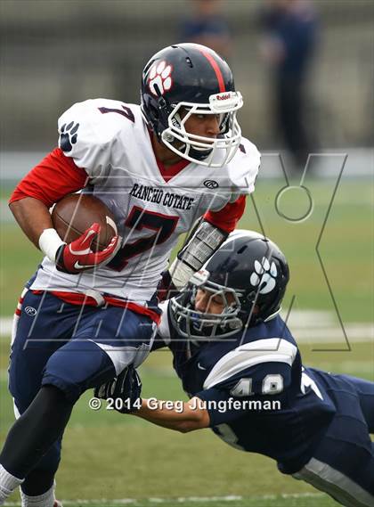 Thumbnail 1 in Rancho Cotate @ Marin Catholic (CIF NCS D3 Semifinal) photogallery.