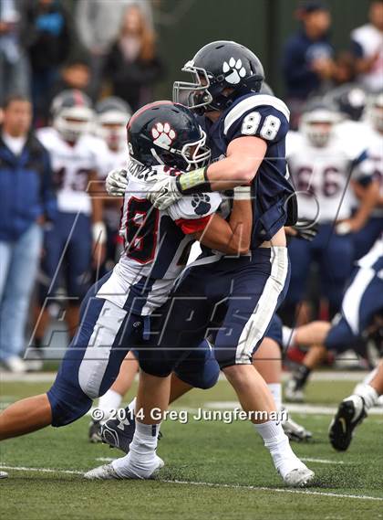 Thumbnail 3 in Rancho Cotate @ Marin Catholic (CIF NCS D3 Semifinal) photogallery.