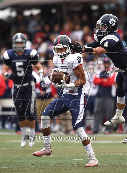 Thumbnail 3 in Rancho Cotate @ Marin Catholic (CIF NCS D3 Semifinal) photogallery.