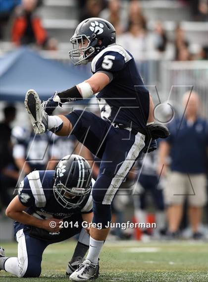 Thumbnail 3 in Rancho Cotate @ Marin Catholic (CIF NCS D3 Semifinal) photogallery.
