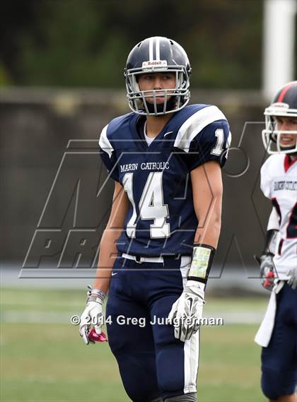 Thumbnail 3 in Rancho Cotate @ Marin Catholic (CIF NCS D3 Semifinal) photogallery.