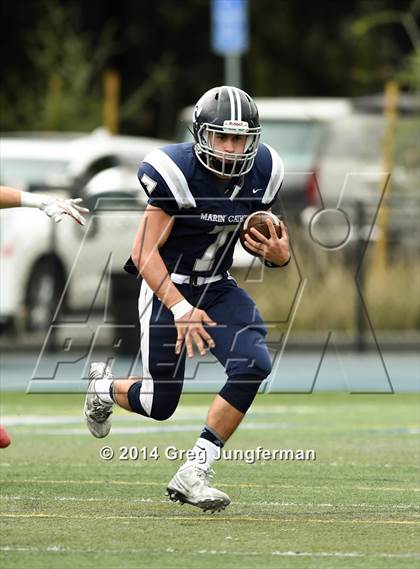 Thumbnail 1 in Rancho Cotate @ Marin Catholic (CIF NCS D3 Semifinal) photogallery.