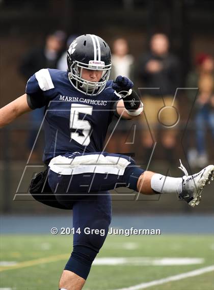 Thumbnail 1 in Rancho Cotate @ Marin Catholic (CIF NCS D3 Semifinal) photogallery.