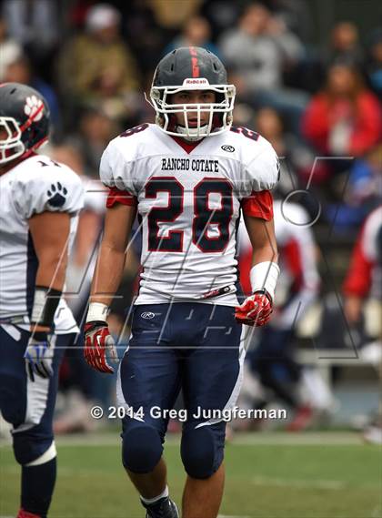 Thumbnail 1 in Rancho Cotate @ Marin Catholic (CIF NCS D3 Semifinal) photogallery.