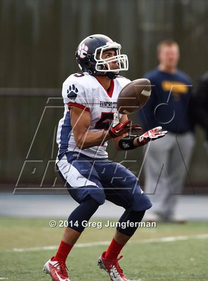 Thumbnail 2 in Rancho Cotate @ Marin Catholic (CIF NCS D3 Semifinal) photogallery.
