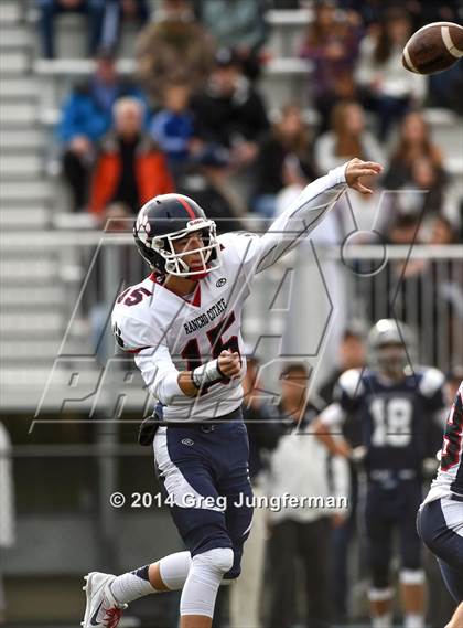 Thumbnail 2 in Rancho Cotate @ Marin Catholic (CIF NCS D3 Semifinal) photogallery.