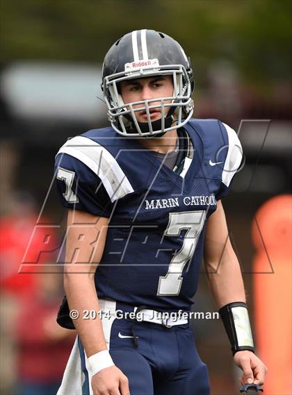 Thumbnail 2 in Rancho Cotate @ Marin Catholic (CIF NCS D3 Semifinal) photogallery.
