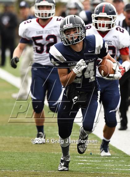 Thumbnail 1 in Rancho Cotate @ Marin Catholic (CIF NCS D3 Semifinal) photogallery.