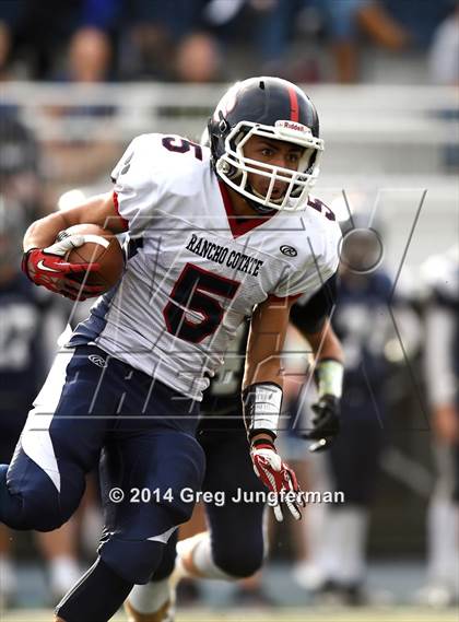 Thumbnail 2 in Rancho Cotate @ Marin Catholic (CIF NCS D3 Semifinal) photogallery.