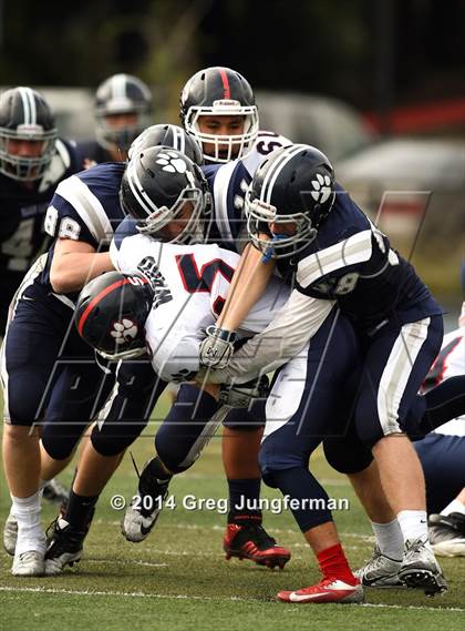Thumbnail 3 in Rancho Cotate @ Marin Catholic (CIF NCS D3 Semifinal) photogallery.