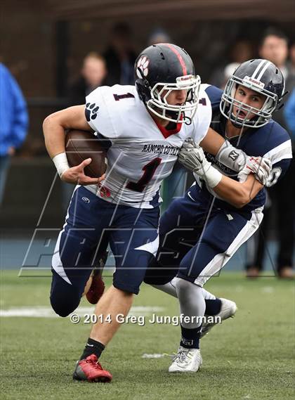 Thumbnail 2 in Rancho Cotate @ Marin Catholic (CIF NCS D3 Semifinal) photogallery.