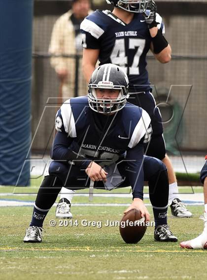 Thumbnail 2 in Rancho Cotate @ Marin Catholic (CIF NCS D3 Semifinal) photogallery.