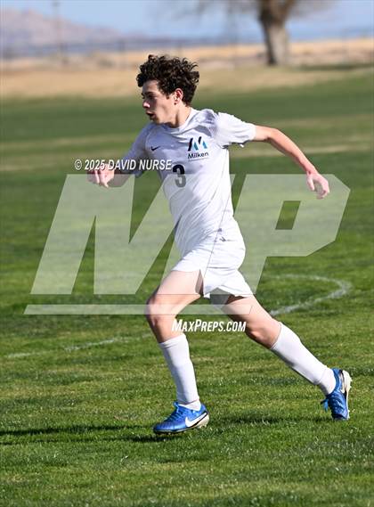 Thumbnail 1 in Milken @ Desert Christian (CIF SS Div 8 Quarter Finals) photogallery.