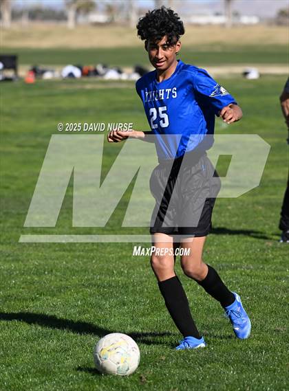 Thumbnail 3 in Milken @ Desert Christian (CIF SS Div 8 Quarter Finals) photogallery.