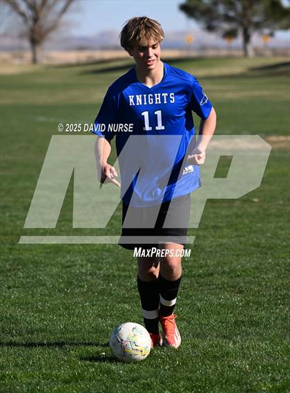 Thumbnail 3 in Milken @ Desert Christian (CIF SS Div 8 Quarter Finals) photogallery.