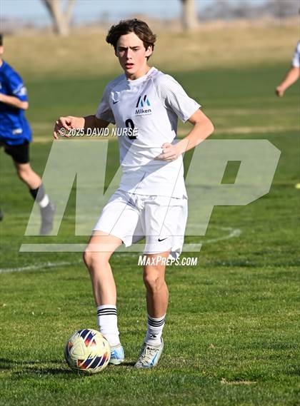 Thumbnail 3 in Milken @ Desert Christian (CIF SS Div 8 Quarter Finals) photogallery.