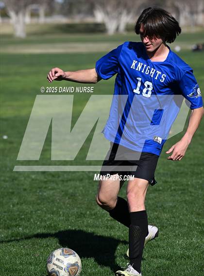 Thumbnail 1 in Milken @ Desert Christian (CIF SS Div 8 Quarter Finals) photogallery.