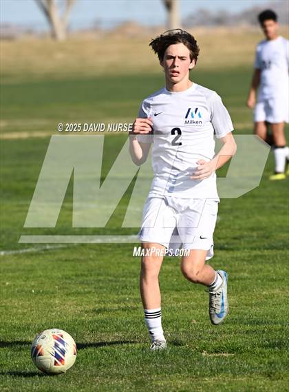 Thumbnail 1 in Milken @ Desert Christian (CIF SS Div 8 Quarter Finals) photogallery.