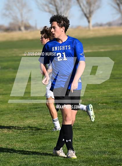 Thumbnail 2 in Milken @ Desert Christian (CIF SS Div 8 Quarter Finals) photogallery.