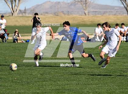 Thumbnail 3 in Milken @ Desert Christian (CIF SS Div 8 Quarter Finals) photogallery.