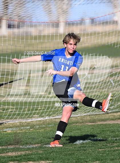 Thumbnail 2 in Milken @ Desert Christian (CIF SS Div 8 Quarter Finals) photogallery.