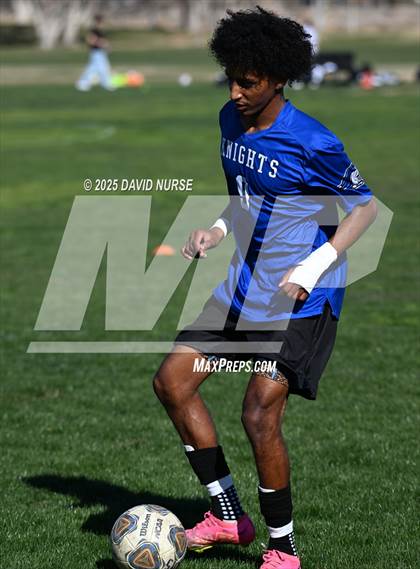 Thumbnail 3 in Milken @ Desert Christian (CIF SS Div 8 Quarter Finals) photogallery.