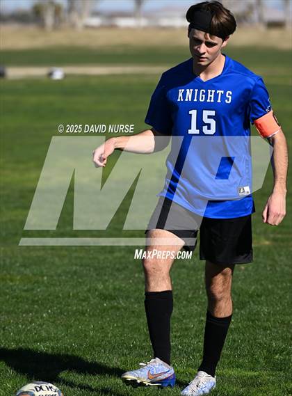 Thumbnail 3 in Milken @ Desert Christian (CIF SS Div 8 Quarter Finals) photogallery.