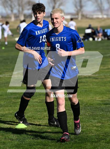 Thumbnail 2 in Milken @ Desert Christian (CIF SS Div 8 Quarter Finals) photogallery.
