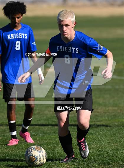 Thumbnail 3 in Milken @ Desert Christian (CIF SS Div 8 Quarter Finals) photogallery.