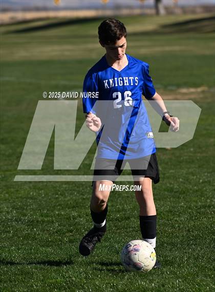 Thumbnail 1 in Milken @ Desert Christian (CIF SS Div 8 Quarter Finals) photogallery.