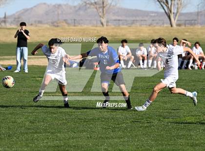 Thumbnail 2 in Milken @ Desert Christian (CIF SS Div 8 Quarter Finals) photogallery.