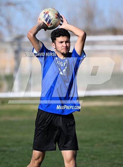 Thumbnail 3 in Milken @ Desert Christian (CIF SS Div 8 Quarter Finals) photogallery.