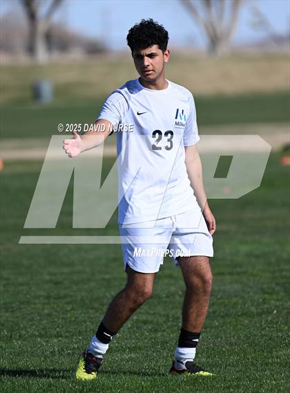 Thumbnail 3 in Milken @ Desert Christian (CIF SS Div 8 Quarter Finals) photogallery.