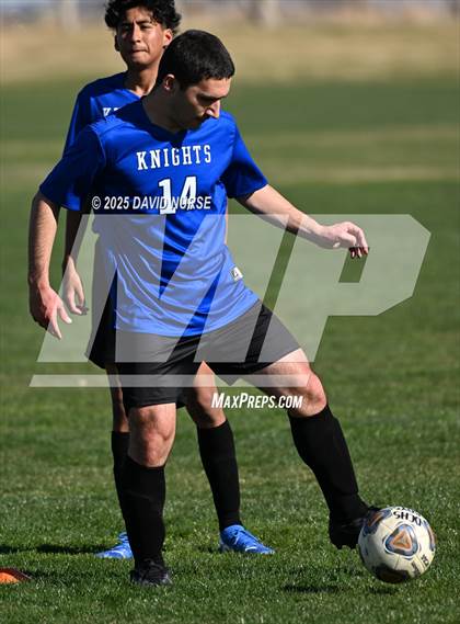 Thumbnail 3 in Milken @ Desert Christian (CIF SS Div 8 Quarter Finals) photogallery.