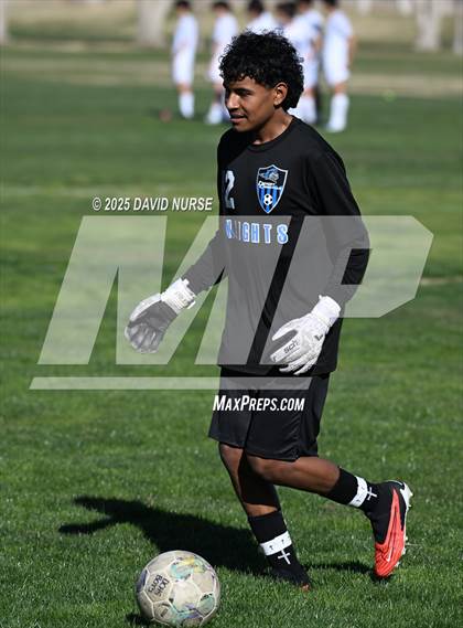 Thumbnail 2 in Milken @ Desert Christian (CIF SS Div 8 Quarter Finals) photogallery.