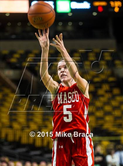 Thumbnail 3 in Masconomet Regional vs Central Catholic (Good Sports TD Garden Invitational) photogallery.