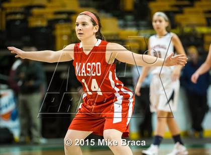 Thumbnail 3 in Masconomet Regional vs Central Catholic (Good Sports TD Garden Invitational) photogallery.