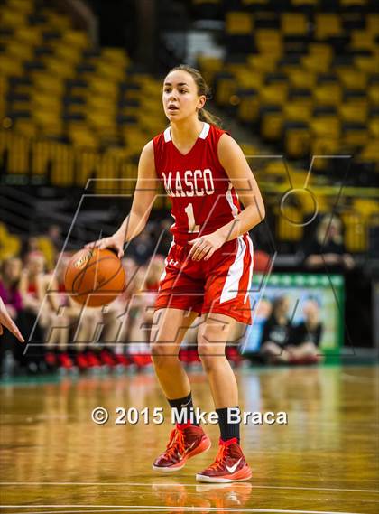 Thumbnail 3 in Masconomet Regional vs Central Catholic (Good Sports TD Garden Invitational) photogallery.